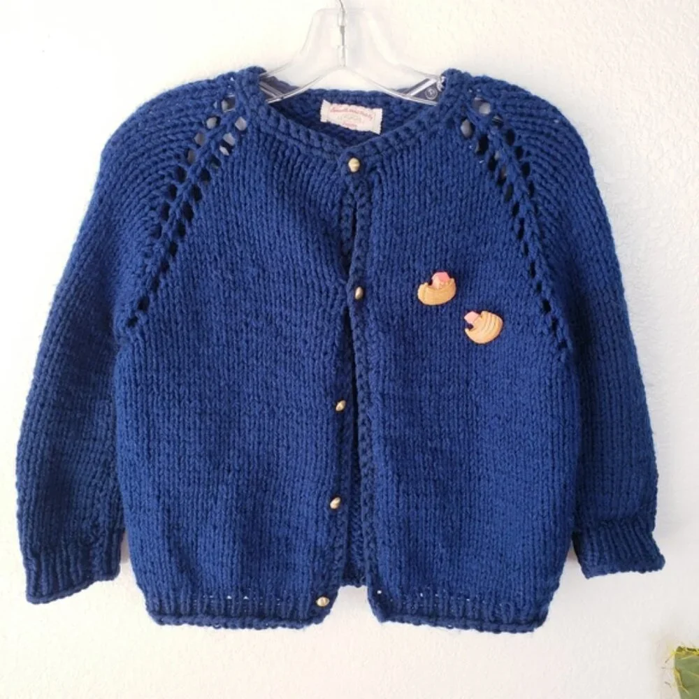 Vintage hand knitted